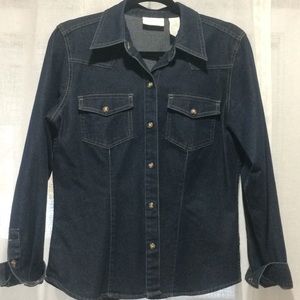 Liz Claiborne Jean shirt Size Medium